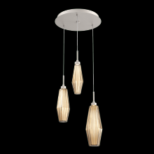Hammerton CHB0049-03-BS-RB-C01-L1 - Aalto Round 3pc Multi-Pendant