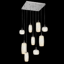 Hammerton CHB0091-09-SN-A-C01-L1 - Vessel Square 9pc Multi-Pendant