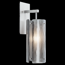 Hammerton IDB0044-18-GB-BG-E2 - Textured Glass Sconce - 18-Inch