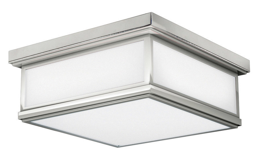 Ceiling Avenue Kalla Frost Satin Nickel E26 Incandescent 2 X 40W