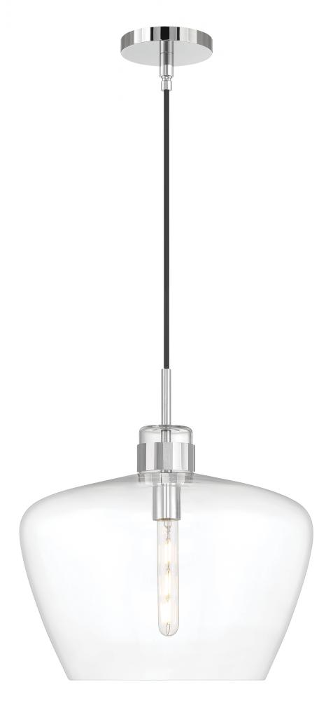 Aurora 1-Light Glass Pendant