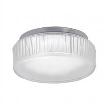 Norwell 5377-PN-FR - Bark Mini Flush Mount Light