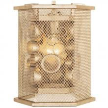 Varaluz 293W01ZG - Fascination 1-Lt Hex Sconce - Zen Gold